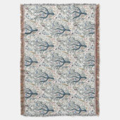 Weiße Volkskunst, Wald Erde Tones Decke (Vorderseite Vertikal)