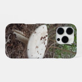 Weiße Waldpilz-Ästhetik-Handyhülle iPhone Hülle (Rückseite (Horizontal))