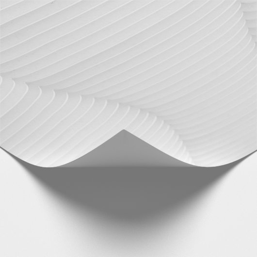 Weiße Wand Geschenkpapier (Ecke)