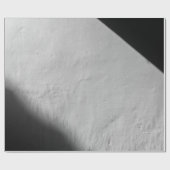 WEISSE WAND MIT SCHWARZTEXTIL GESCHENKPAPIER (Flach)
