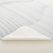 Weiße Wand Sherpadecke (3/4)