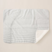 Weiße Wand Sherpadecke (Vorderseite (Horizontal))