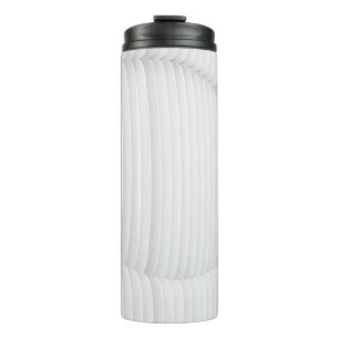 Weiße Wand Thermosbecher