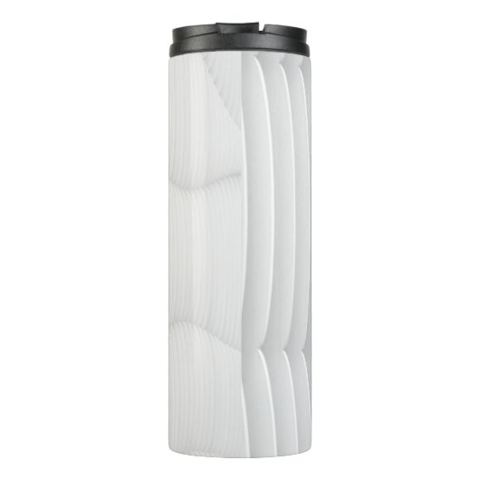 Weiße Wand Thermosbecher (Rückseite)