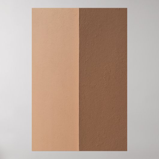 Weiße Wandfarbe neben weißer Wand Poster (Vorne)