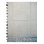 Weiße Wandfliesen Notizblock (Vorderseite)