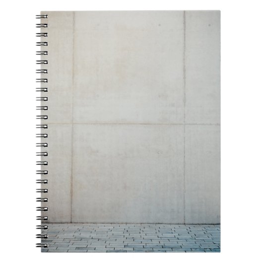 Weiße Wandfliesen Notizblock (Vorderseite)