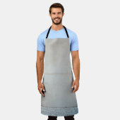 Weiße Wandfliesen Schürze (Getragen)