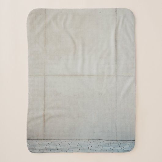 Weiße Wandfliesen Sherpadecke (Vorderseite)