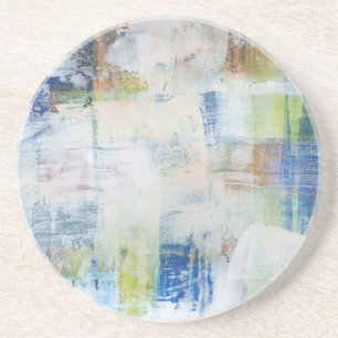 Weiße Wäsche III Sandstein Untersetzer