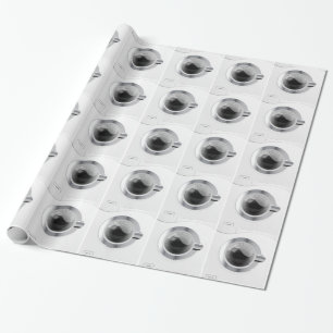 Weiße Waschmaschine Geschenkpapier