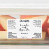 Weiße Wasserdichte Kosmetiktropfen Flasche Etiketten (Befestigt)