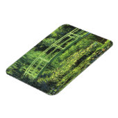 Weiße Wasserlilien von Claude Monet, Vintage Kunst Magnet (Linke Seite)