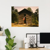 Weiße Weibchen, 1940er Poster (Heimbüro)