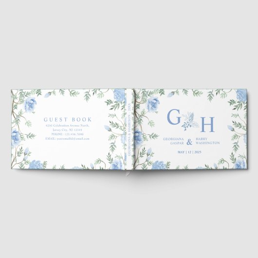 Weiße weiche Soft Paste Blumen Blühende Blumenzehe Gästebuch (Voll)