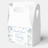 Weiße weiche Soft Paste Blumen Blühende Blumenzehe Geschenkschachtel (Geöffnet)