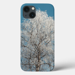Weiße Weidenbäume gegen wolkenlosen blauen Himmel Case-Mate iPhone Hülle