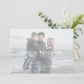 Weiße Weihnachten 2 Horizontale Fotos (Stehend Vorderseite)