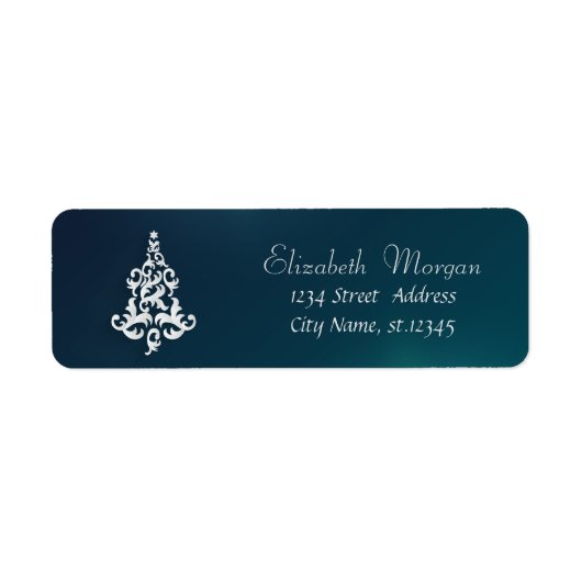 Weiße Weihnachtsbaume Grüner Feiertag, Weihnachten (Vorne)