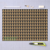 Weiße Weihnachtsbaume Seidenpapier (Handwerk)