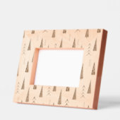 Weiße Weihnachtsbaummuster Geätzte Rahmen (Links)