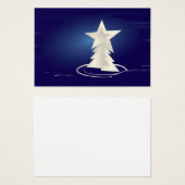 weiße Weihnachtsfeier (Vorne & Hinten)