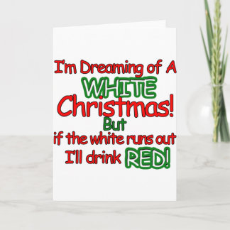 weiße Weihnachtsfeier Feiertagskarte