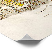 weiße Weihnachtsfeier Poster (Ecke)