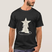 weiße Weihnachtsfeier T-Shirt (Vorderseite)