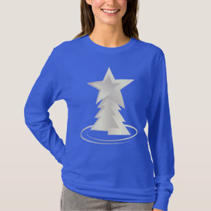 weiße Weihnachtsfeier T-Shirt