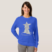 weiße Weihnachtsfeier T-Shirt (Vorne ganz)