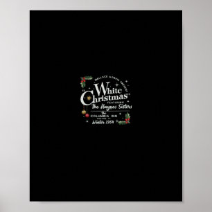 weiße Weihnachtsmauer und davis haynes Schwester ä Poster