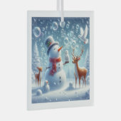 Weiße Weihnachtsschmuck (Vorderseite Rechts)