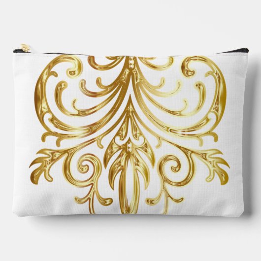 Weiße, weiße Weihnachtsgeschenke Authority®Large Zubehörtasche (Vorderseite)