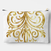 Weiße, weiße Weihnachtsgeschenke Authority®Large Zubehörtasche (Rückseite)