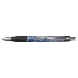 Weiße weiße, weiße Wolken in kornisch-blauem Himme Kugelschreiber