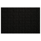 Weiße Wikingrunenmuster auf schwarzem Hintergrund Stoff (Fat Quarter (45,7 x 55,9 cm))