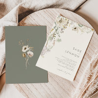 Weiße Wildblume | Elfenbeinhochzeit