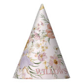 Weiße Wildblume Meadow Birthday Partyhütchen (Links)