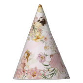 Weiße Wildblume Meadow Birthday Partyhütchen (Rechts)