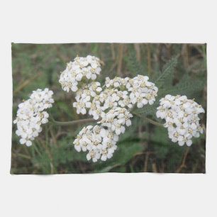 Weiße Wildblumen Küchentücher