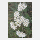 Weiße Wildblumen Küchentücher (Vertikal)