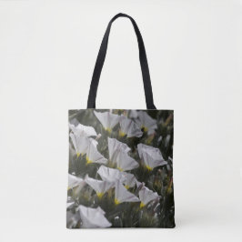 Weiße Wildblumen Tasche