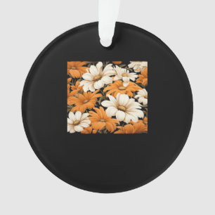 Weiße Wildblumen - Weitsichtigkeit Ornament