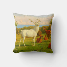 Weiße Wildtiere Kissen