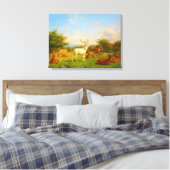 Weiße Wildtiere Leinwanddruck (Insitu (Schlafzimmer))