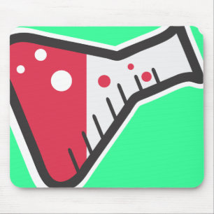 Weiße Wissenschaft Mousepad