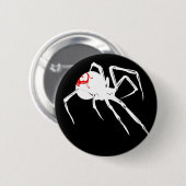 Weiße Witwe Button (Vorne & Hinten)