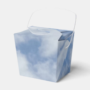 Weiße Wolken Feingefühl-Box Geschenkschachtel