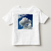 Weiße Wolken Kleinkind T-shirt (Vorderseite)